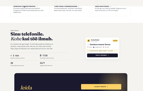 HankeRadar screenshot